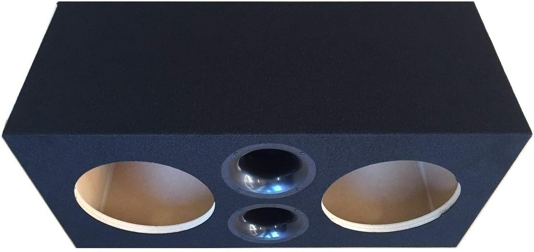36.7 Hz Custom Ported/Vented Sub Box Subwoofer Enclosure for 2 12 JL
