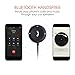 MiCar Bluetooth 4.2 Charging Car Kit, Hands-free Wireless Phone Call & Bluetooth Aux Receiver with Apple Lightning Cable, Nylon 3.5mm Aux Input Cable, Built-in Mic for Car Home Stereo System
