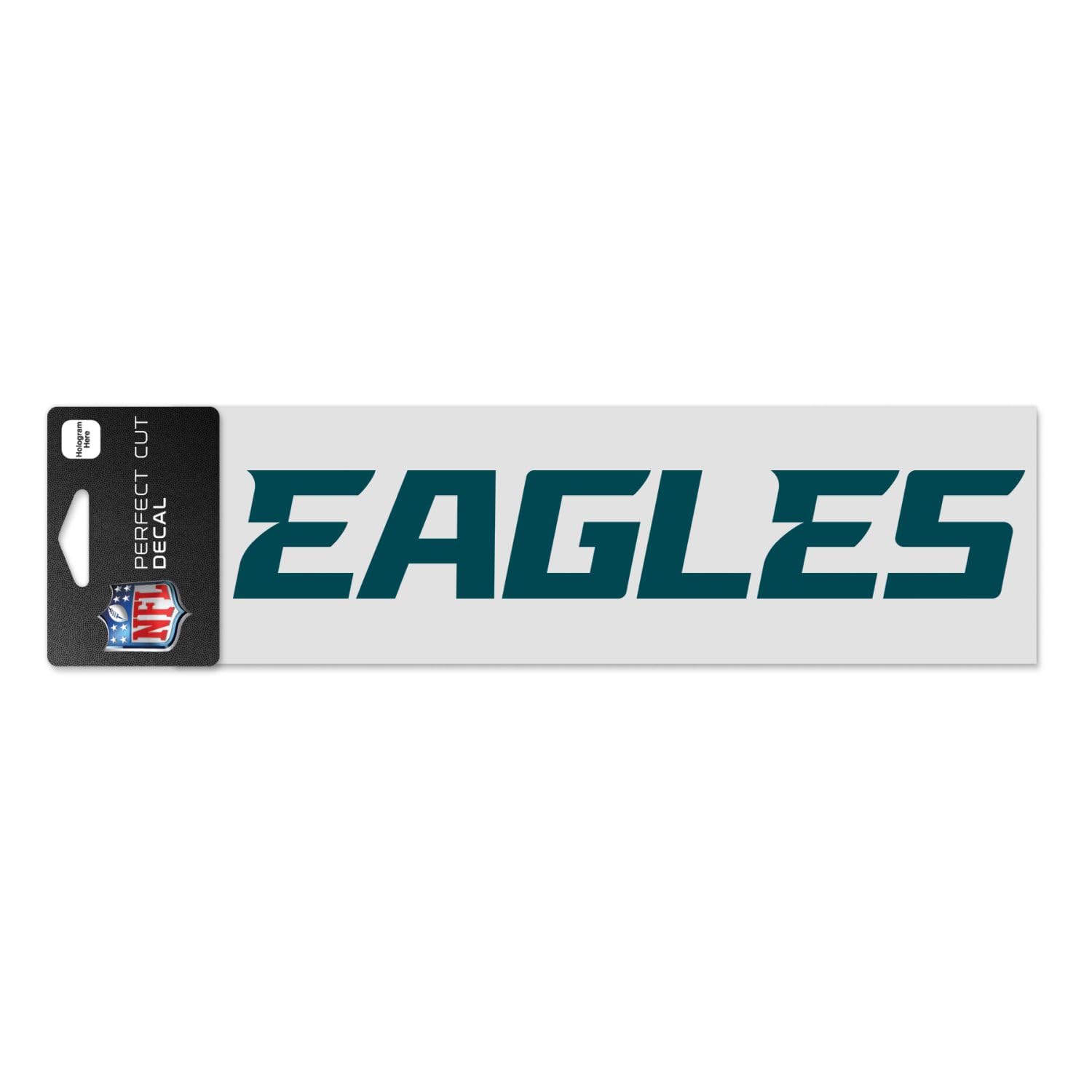 NFL Philadelphia Eagles WCR49163014 Perfect Cut Decals, 3" x 10"