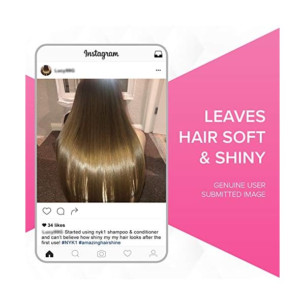 Salt-Sulphate-Free-Shampoo-and-Conditioner-500ml-x2-BEST-Hair-Aftercare-for-Extensions-Hair-Colour-and-Keratin-Kit-Treatment-Straightening-Fix-Damaged-Prolong-Straight-After-Care-Paraben-Free Salt Sulphate Free Hair Shampoo And Conditioner (500ml x2) Sulfate Free Shampoo And Conditioner Sets Hair Aftercare for…