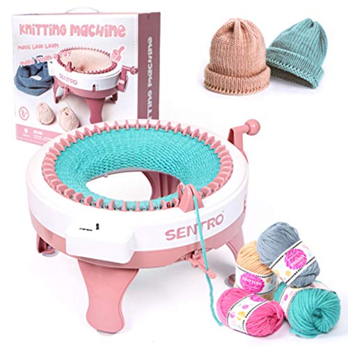 2 Oversized+Hand+Knitted+Knitting+Machine+Childrens