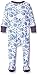 Burt's Bees Baby Baby Boys Sleeper Pajamas, Zip-Front Non-Slip Footie PJs, Organic Cotton
