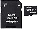 SDEKAW 64GB SD Micro Memory Card with Free Adapter, High Speed 64 GB SD Micro Card Class 10 Memory Card for Memory Expansion, Movie Music Storage, Portable Carrying, Data Copy and Traffic Recorder Mem