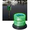 Solar-Dock-Warning-Light-Waterproof-Solar-Dock-Lighting-GREEN-LED-Flashing-360-Degree-Lighting