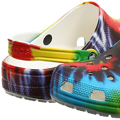 tie dye crocs mens 11