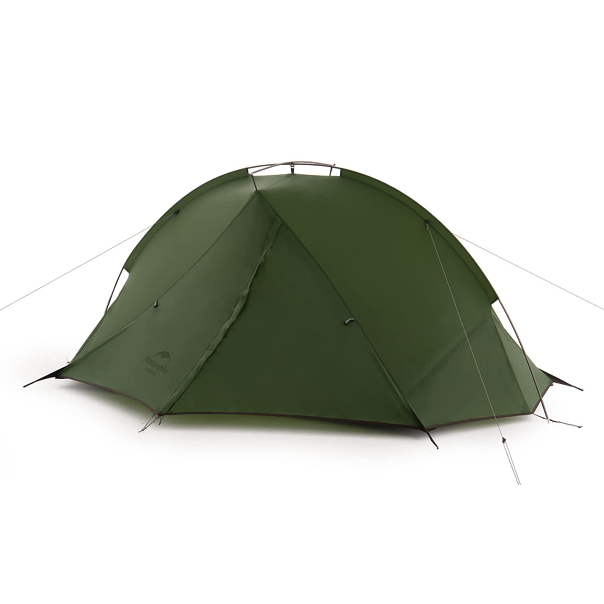 Naturehike Taga Ultralight Backpack Tent One Layer Cycling Tent For 1/2 Person (Forest Green 1 Person)