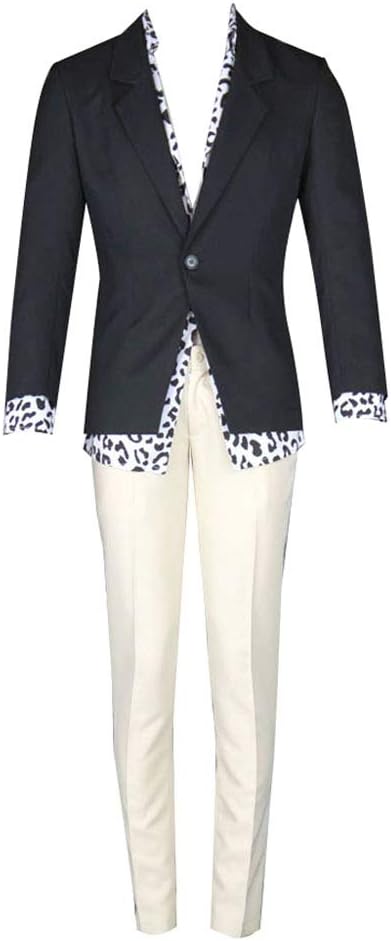 YuanCos Katekyo Hitman Reborn Lambo Cowhide Cosplay Costume