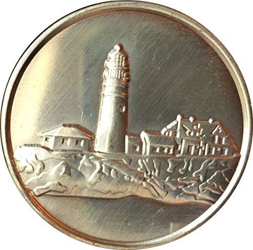 Fog Light Prayer Lighthouse Clean Bronze Medallion Chip - Recoverychip