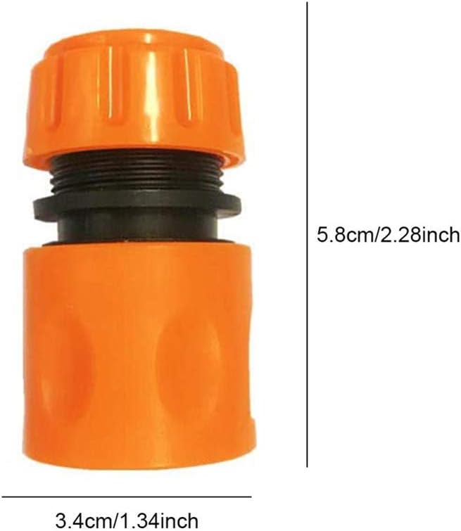 HONGCI 13 Pcs ABS Hose Connectors Kit 6*1/2″Hose End Quick Connect,2