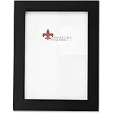 Lawrence Frames 34380 Black Wood 8 by 10 Picture Frame
