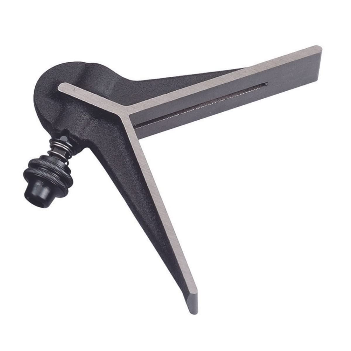 Starrett C11-1224 Cast Iron Centre Head For Combination Squares, Combination Sets And Bevel Protractors, Black Wrinkle Finish