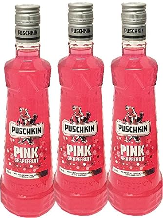 Puschkin Pink Grapefruit 3 x 0,7 Liter