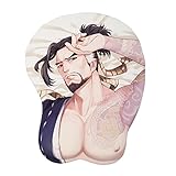 Hanzo D.VA MEI McCree Genji 3D Mouse Pads with