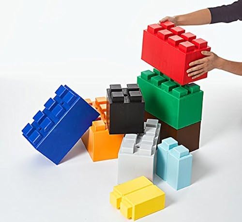 EverBlock Modular Building Blocks Combo Pack, Black, 29 Block in