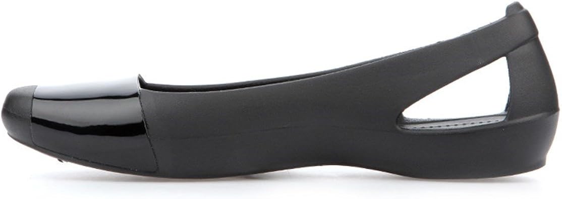 crocs sienna shiny flat