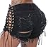 ChongErfei Women's Sexy High Waist Casual Mini Hot Pants Cut Off Denim Jeans Shorts Pants