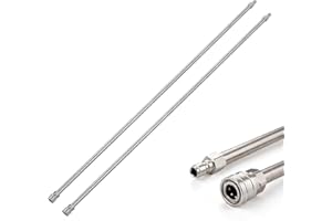 FENG PAI Pressure Washer Extension Wand,120" Pressure Washer Wands wit Replacement Wand, 1/4" Quick Connect Power Washer Lance, 4000 PSI