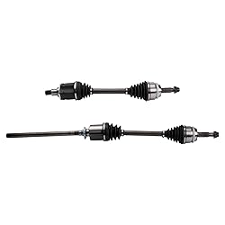 TRQ Front CV Axle Shaft Assembly Set Compatible