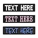 2 Pieces of The Custom Personalized Embroidered Name Patches Hook Fastener,Uniform,Work Shirt,Hat Morale Name Patch, Size is 4"X1" primary