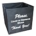 Disposable Shoe Cover Box for Realtors "Black Bootie Box"