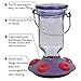 Perky-Pet 9101-2 Lavender Field Top-Fill Glass Hummingbird Feeder Purple 16 oz Capacity