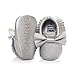 Weixinbuy Baby Boys Girls Soft Soled Tassel Bowknots Crib Shoes PU Moccasins,#F,12-18 Months/6.5M-7M/5.32inch
