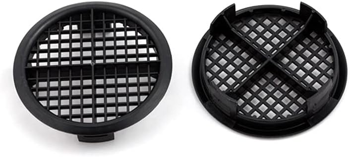 TIMCO Timloc Push-in Soffit Vents 70mm Black Pack of 10