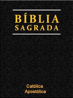 Livro Bíblia Sagrada Católica (Religião e Filosofia)