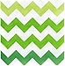 Chevron Green Beverage Napkins (20)