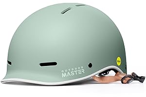 OutdoorMaster MIPS Adult Bike Helmet,Adjustable Cycling Helmet for Men & Women - Safety Certified for Bicycle Skateboard Road Bike Skating Roller Commuting Helmet