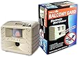 Bird-X Balcony Gard Ultrasonic Bird Repeller keeps birds away from small areas like balconies, decks and small yards with silent-to-humans, ultrasonic sounds and vibrations