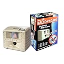 Bird-X Balcony Gard Ultrasonic Bird Repeller keeps birds away from small areas like balconies, decks and small yards with silent-to-humans, ultrasonic sounds and vibrations