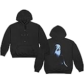 ROSALÍA unisex-adult Official Merch Rosalía Lux Cross Hoodie Black