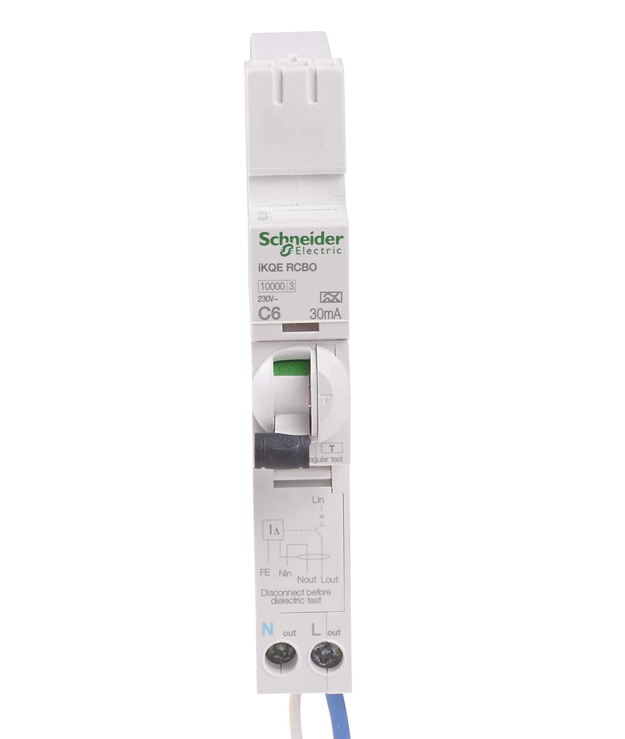 iKQE RCBO 1PPNs 6A C 30mA A-type