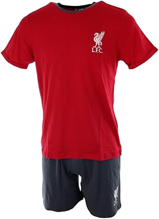 Mens Official Liverpool Pyjamas Short Football Pyjama Set Liverpool Fc Pj S Xl Amazon Co Uk Clothing