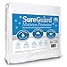 SureGuard Twin Extra Long (XL) Mattress Protector - 100% Waterproof, Hypoallergenic - Premium Fitted Cotton Terry Cover White