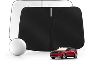 Sulagi Windshield Sun Shade for Honda Prologue EV 2024-2025 Foldable Sunshade Custom Fit Front Window Car Interior Accessories Protector Blocks UV Rays