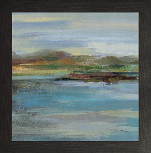 Frame Company Watson Range Northern Shore Square I by Silvia Vassileva, Photo Frame - 8 x 8 Inches, Black