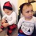 Toddler Baby Girls Denim Outfits Solid Color Sling Button Top+ Short Pants for Newborn Summer Clothes Sets 2Pcs (White+red, 0-3 Months)