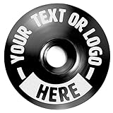 AdAstra Bike Store Bicycle Headset Cap – Personalized Bicycle Caps – Headset Cap Customization – Bicycles with Any Name, Your Logo or Text – Personalized Top Caps for Cycling