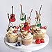 Yunko Set of 24 Guitar Cupcake Topper Cake Cupcake Decorations for Kids Birthday Party Themed Party Baby Shower