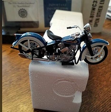 Amazon U044 Franklin Mint 1936 Harley Davidson El Knucklehead Bike 1 24 Scale With Box ハーレーダビッドソンエルナックルヘッドバイク1 24 プラモデル 通販
