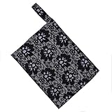 Hot Sale! AMA(TM) Reusable Washable Wet Bag for Menstrual Pads Mama Cloth Sanitary Towel Pads (C)