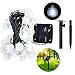 SATU BROWN Solar Outdoor String Lights, 21ft 30LED Chuzzle Ball Fairy Waterproof Decorative Lighting for Home, Garden, Patio, Yard, Christmas Tree, Parties