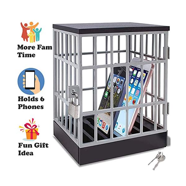 Cell Phone Jail Lock Box Phone Gadget Mobile Smartphone Locking