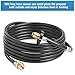 GASPRO 18-Foot Propane Hose Adapter, Compatible with Mr. Heater Buddy Heater, Portable Grill, and More, Connects to 5-100lb Tank