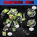 Robot STEM Toy Creative Set| 3 in 1 Transforming Action Rescue Figures Bots Construction Building Toys for Boys Ages 6-12 Years Old | Best Toy Gift Idea for Kids (Green)