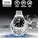 Mens Watches,LONGBO Couple Stainless Steel Watch Dress Business Wrist Watches Fashion and Waterproof Couple Watches
