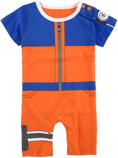 Deguisement Bebe Naruto Uzumaki Costume Pyjama Enfant