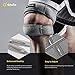 Glofit Patella Knee Strap, Patellar Tendon Support Strap with 3mm Silica Pad and Adjustable Neoprene Double Strap for Extra Support, Stability and Knee Pain Relief, for Running, Arthritis, Jumper